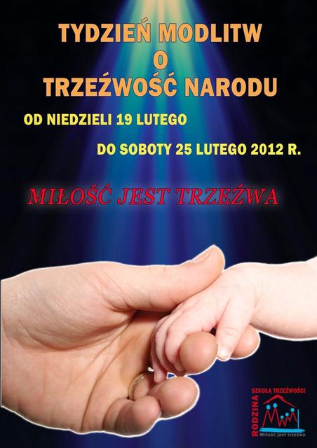 Tydzień Modlitw o&nbsp;Trzeźwość Narodu