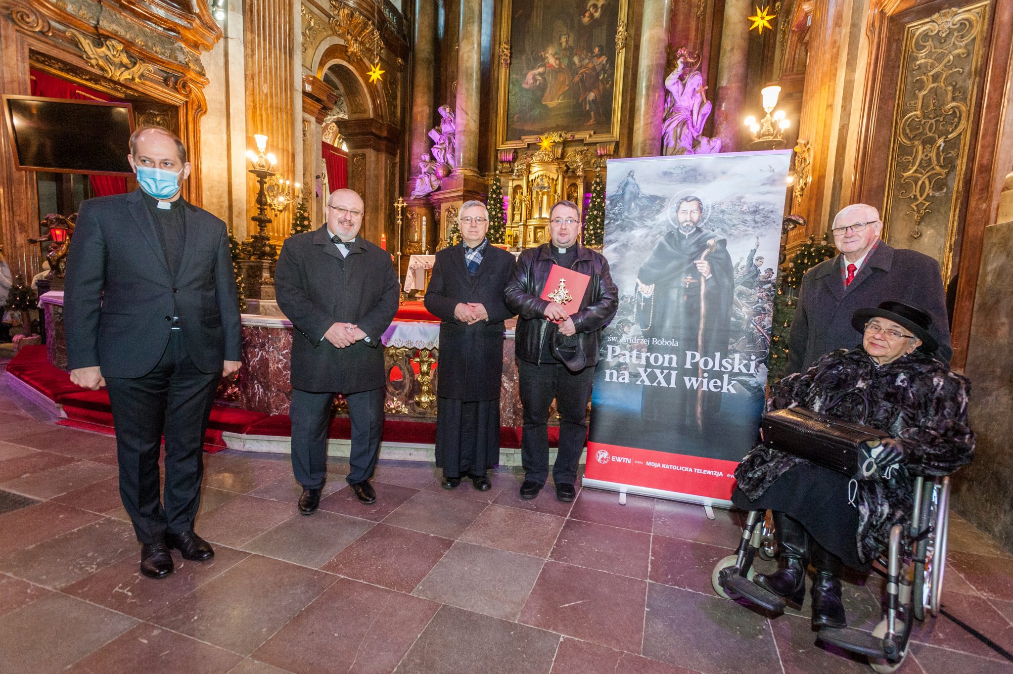 2020-12-20 – Uroczyste nadanie patronatu św. Andrzeja Boboli katolickiej telewizji EWTN Polska