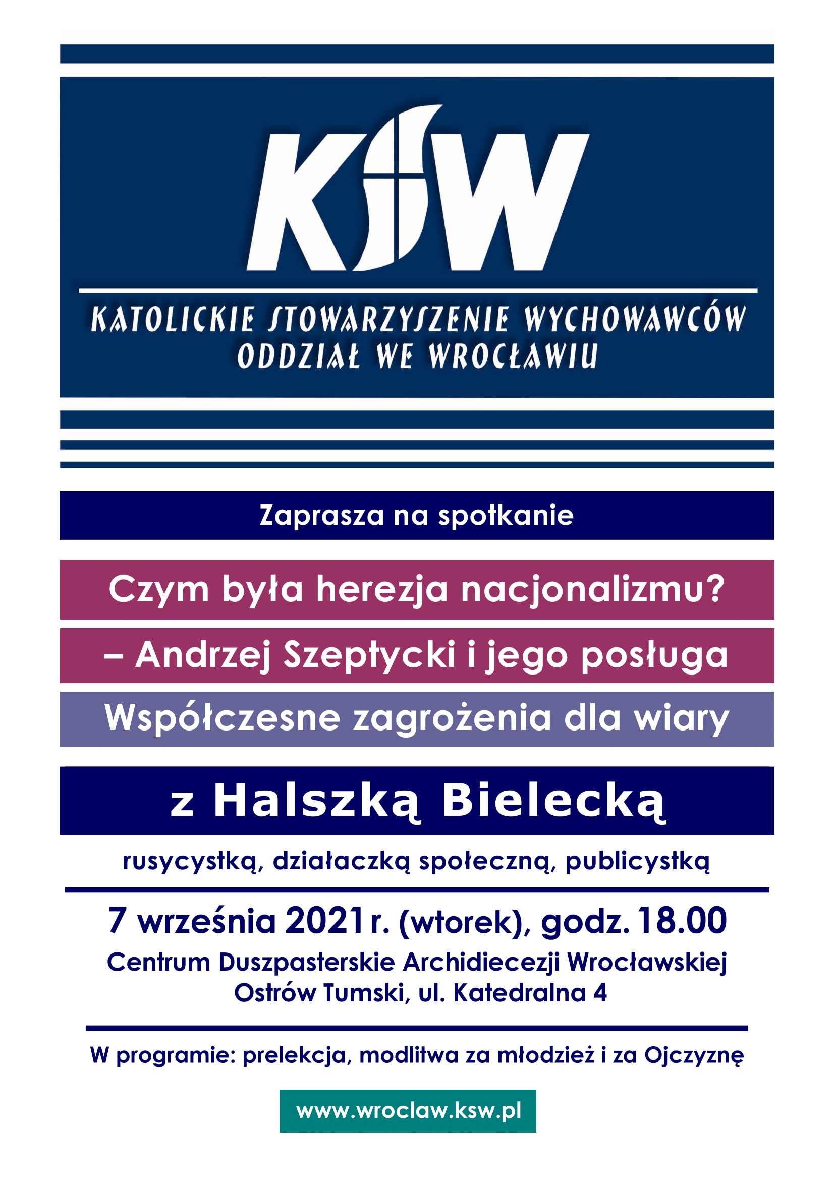 Spotkanie z Halszką Bielecką