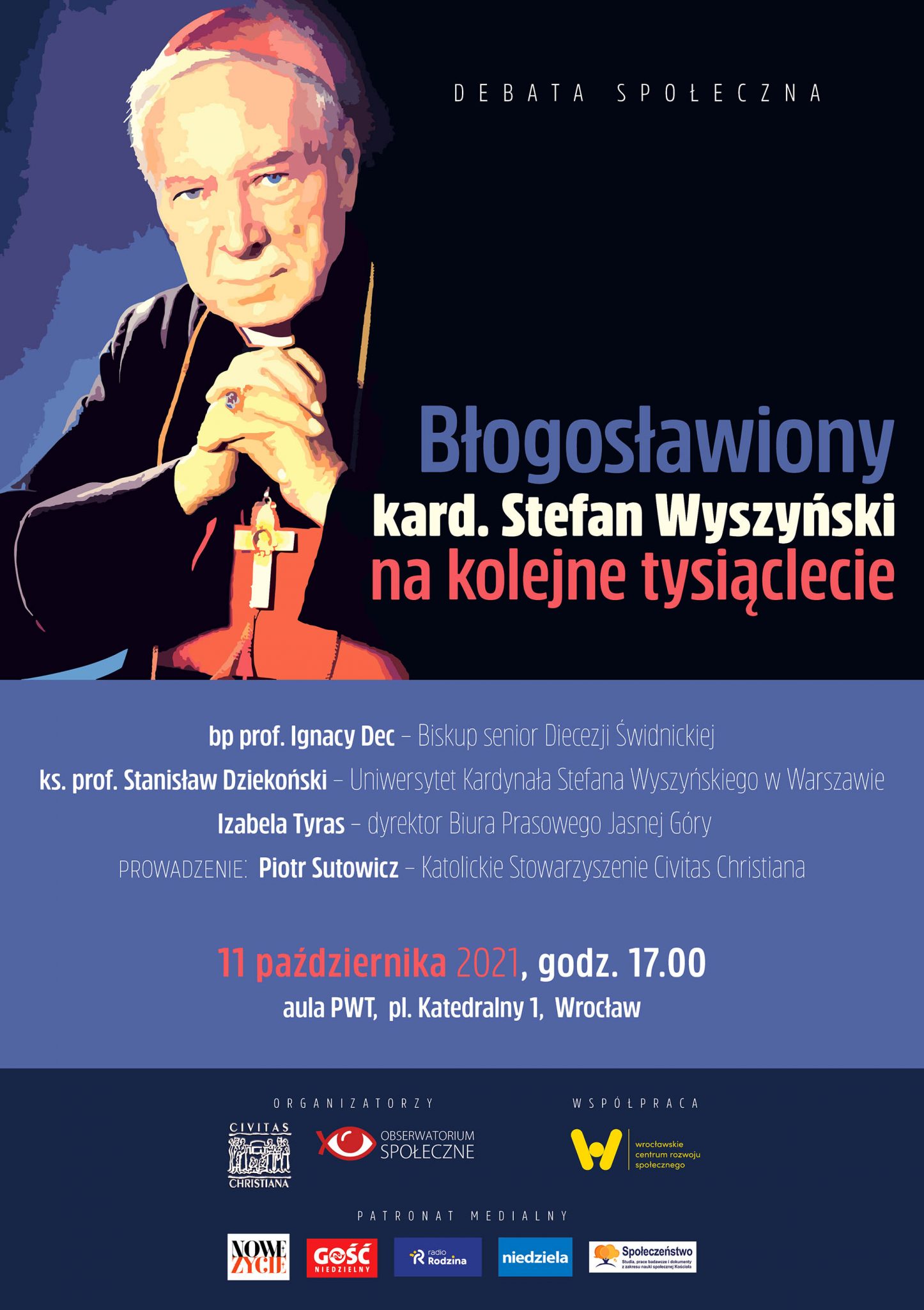 Debata społeczna – Błogosławiony kard. Stefan Wyszyński na kolejne tysiąclecie