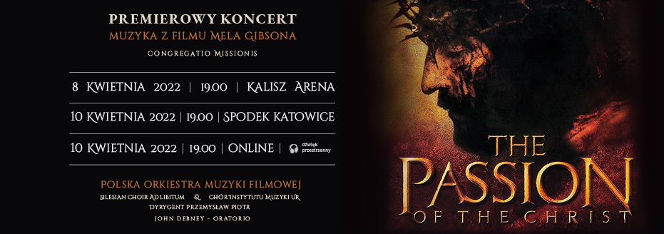 Koncert muzyki filmowej „Pasja”