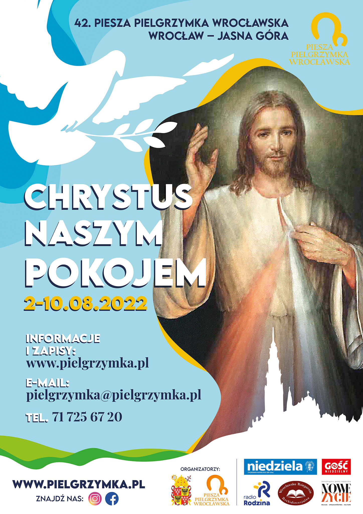 42. piesza pielgrzymka wrocławska Wrocław – Jasna Góra