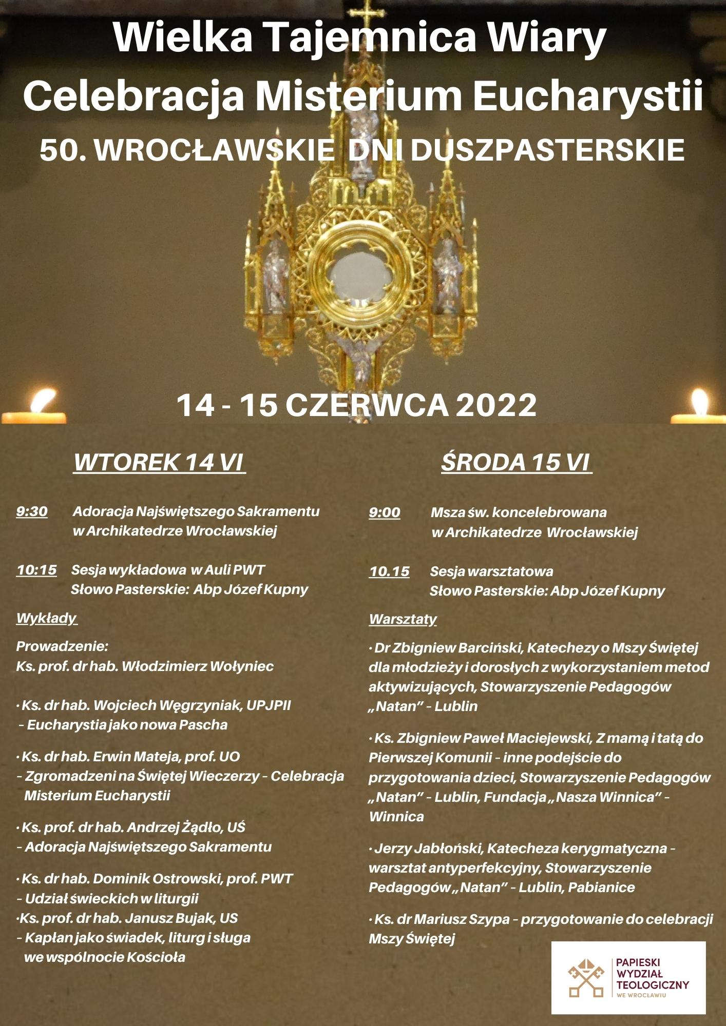 50. Wrocławskie Dni Duszpasterskie