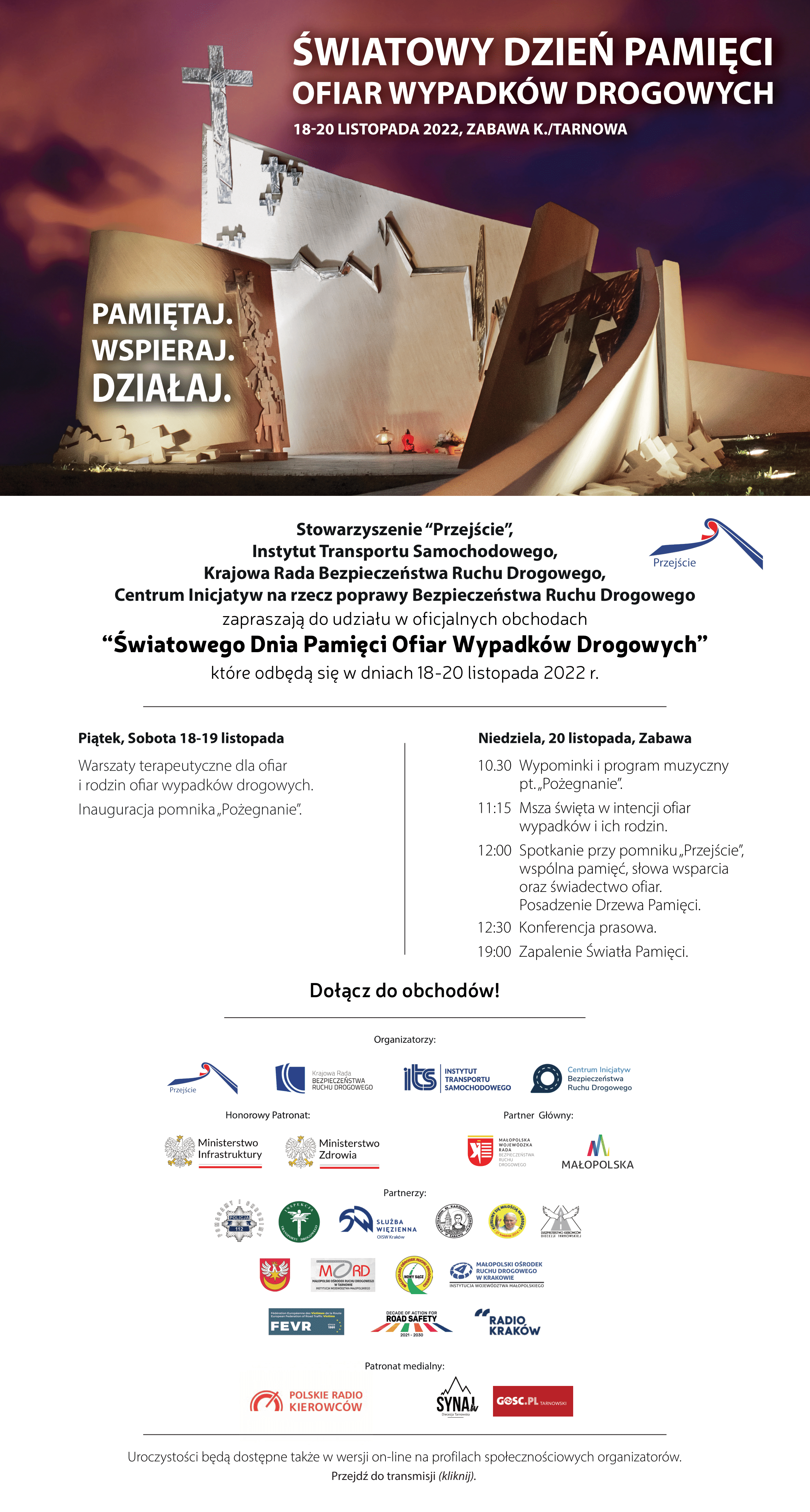 Światowy dzień pamięci o ofiarach wypadków drogowych
