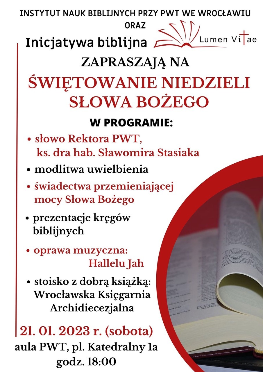 Świętowanie Niedzieli Słowa Bożego