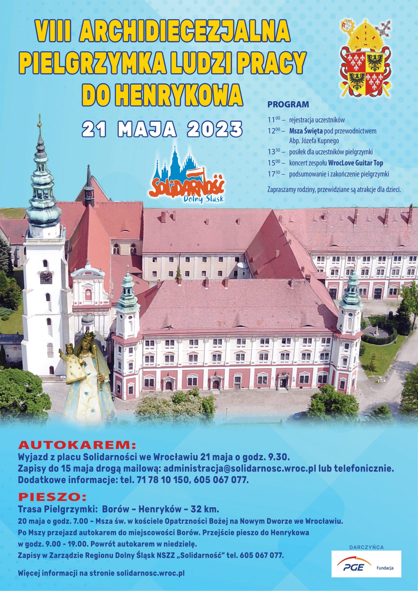 VIII Archidiecezjalna Pielgrzymka Ludzi Pracy