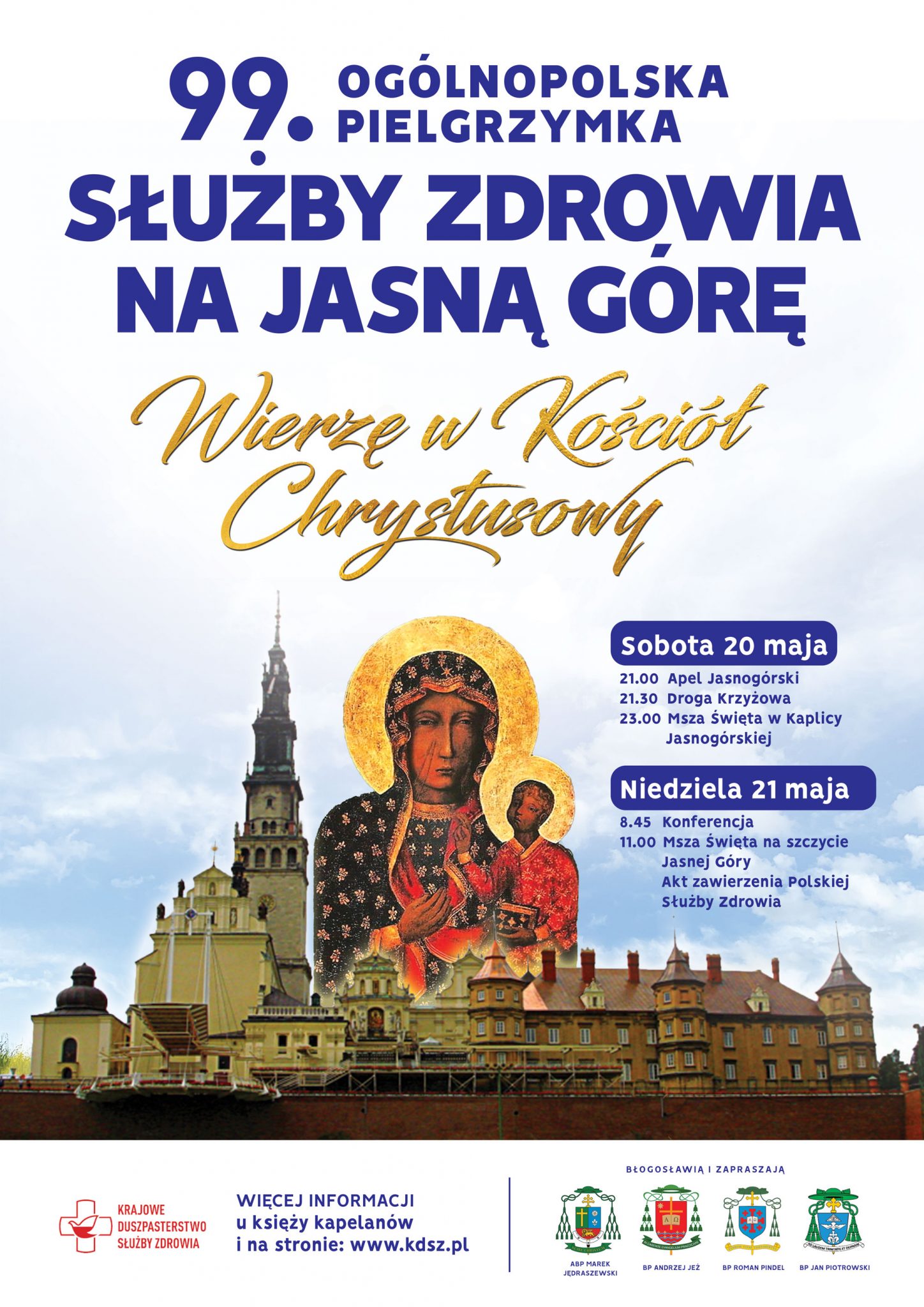 99. Ogólnopolska Pielgrzymka Służby Zdrowia na Jasną Górę