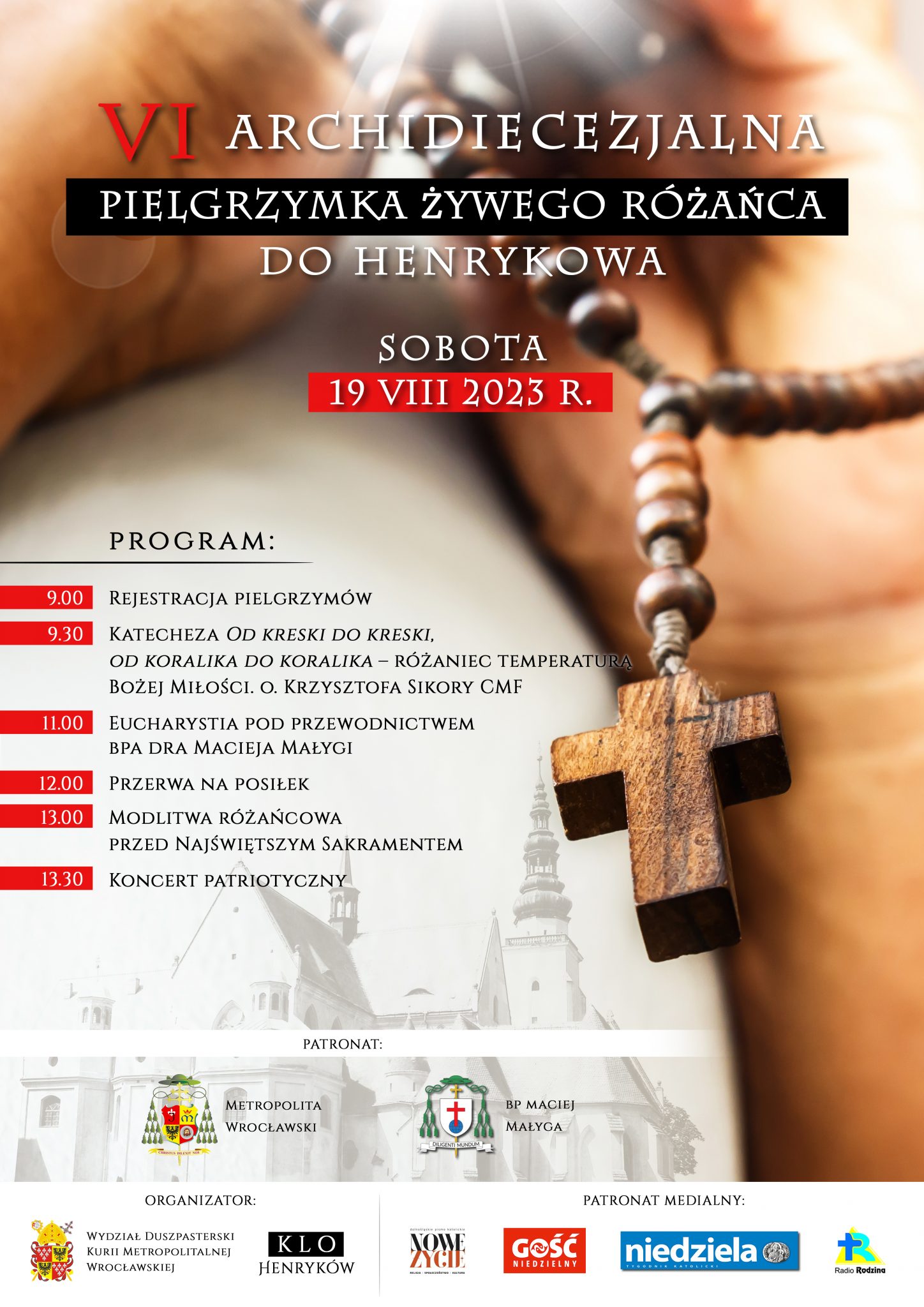 6 archidiecezjalna pielgrzymka Żywego Różańca do Henrykowa