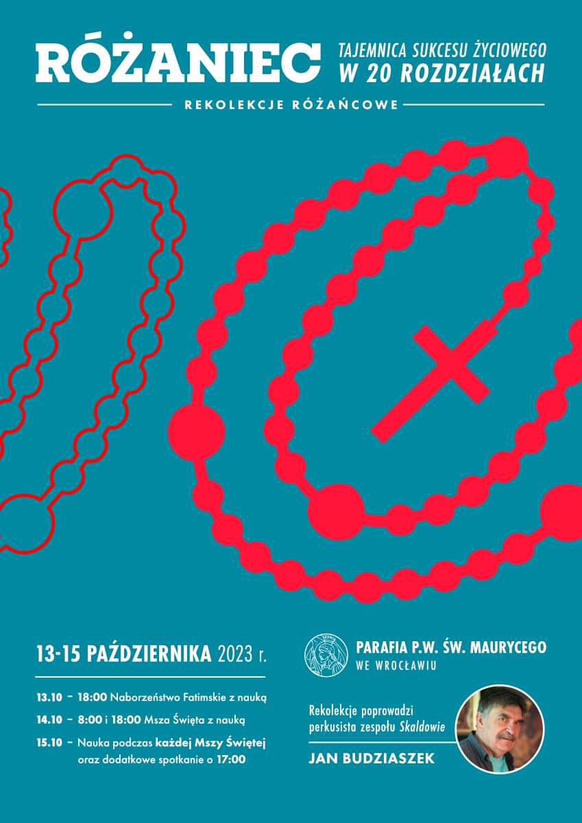 Rekolekcje różańcowe z Janem Budziaszkiem