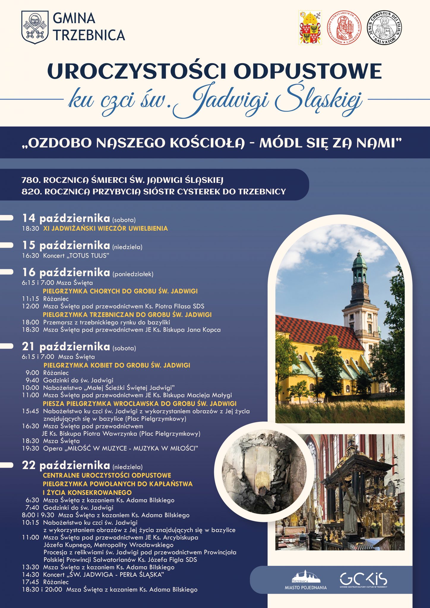 Uroczystości odpustowe ku czci św. Jadwigi Śląskiej