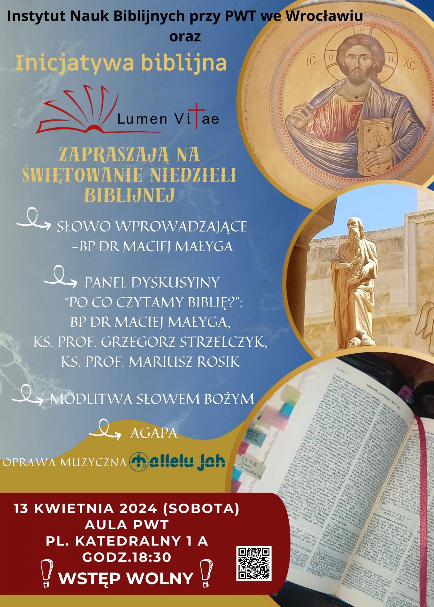 Lumen Vitae zaprasza na świętowanie Niedzieli Biblijnej