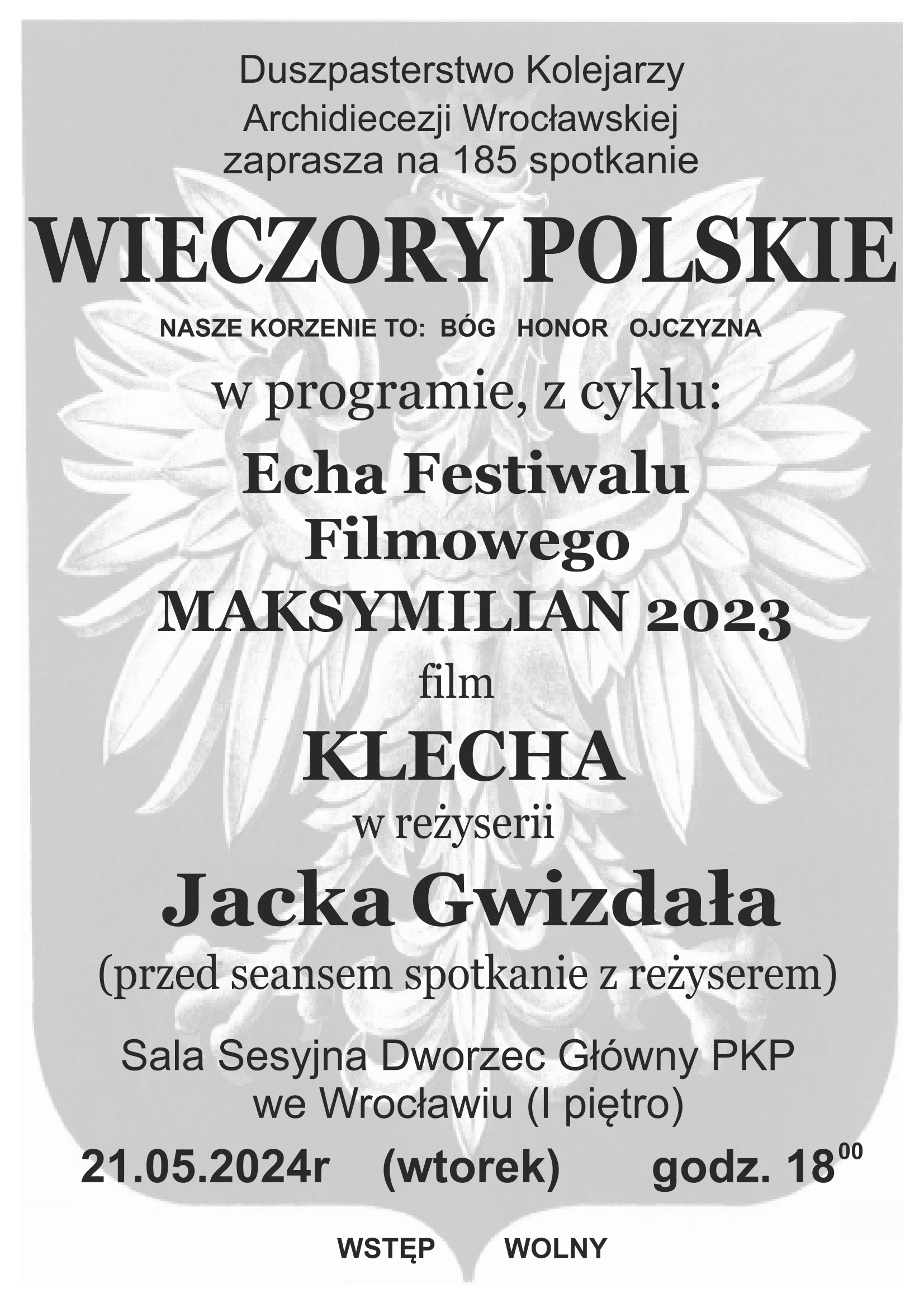 Film „Klecha” w reżyserii Jacka Gwizdały