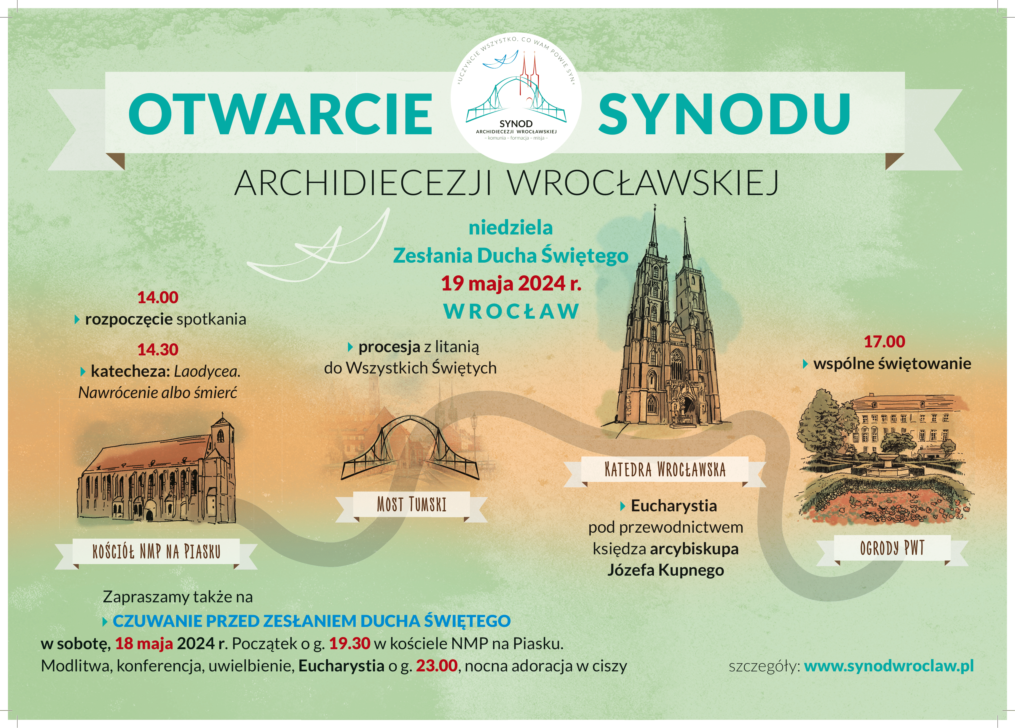 Otwarcie synodu archidiecezji wrocławskiej