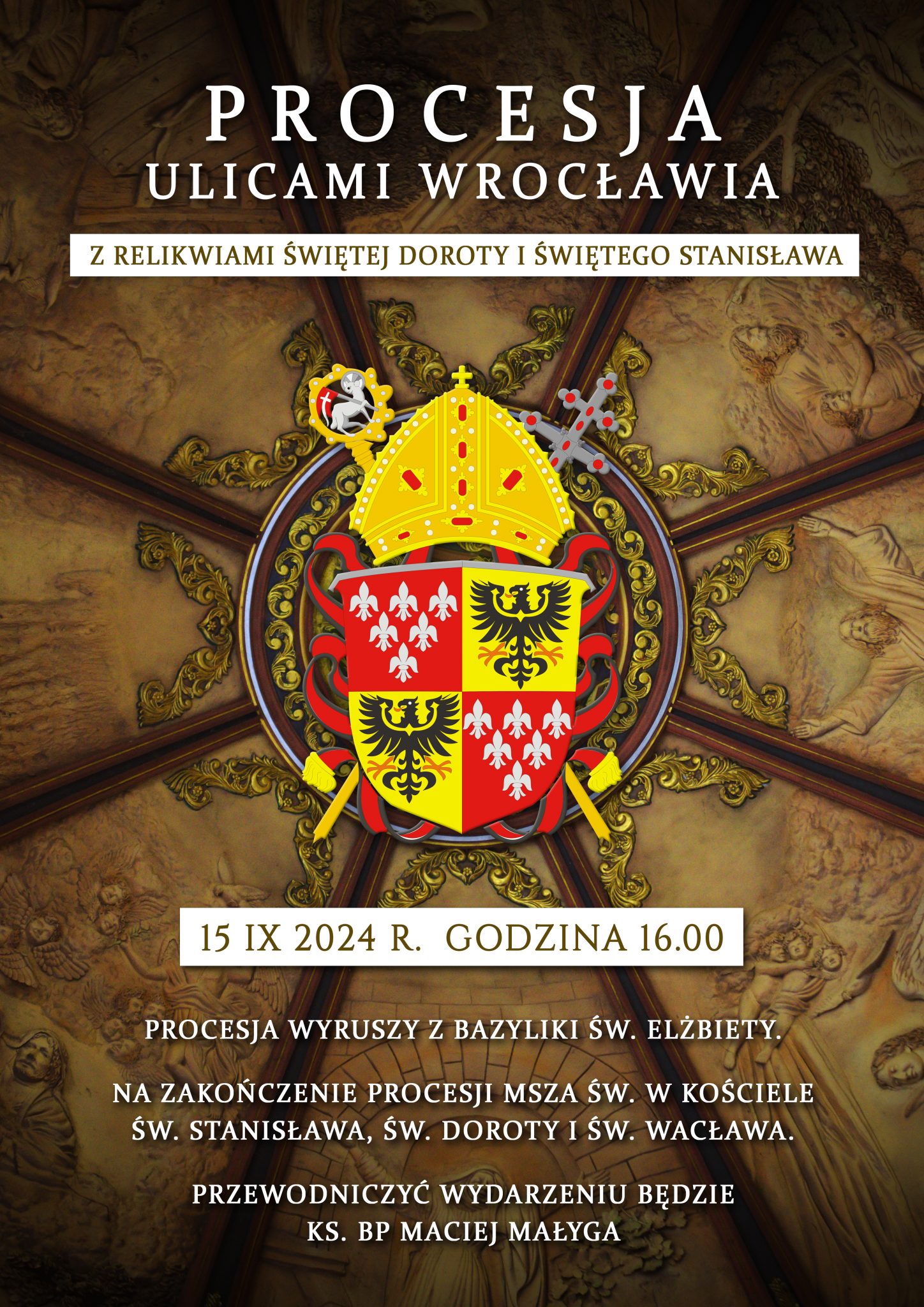 Procesja z relikwiami św. Stanisława i Doroty