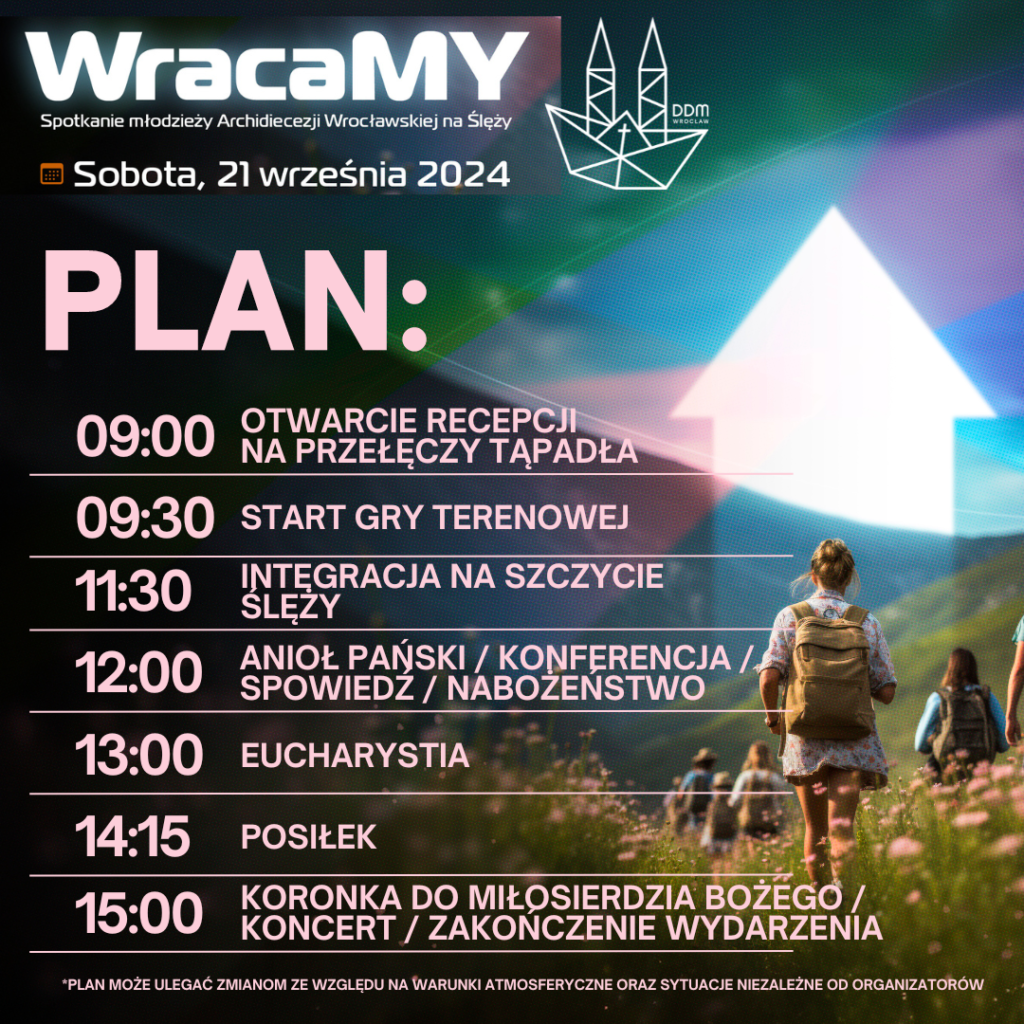 WracaMY – Spotkanie młodzieży Archidiecezji Wrocławskiej na Ślęży