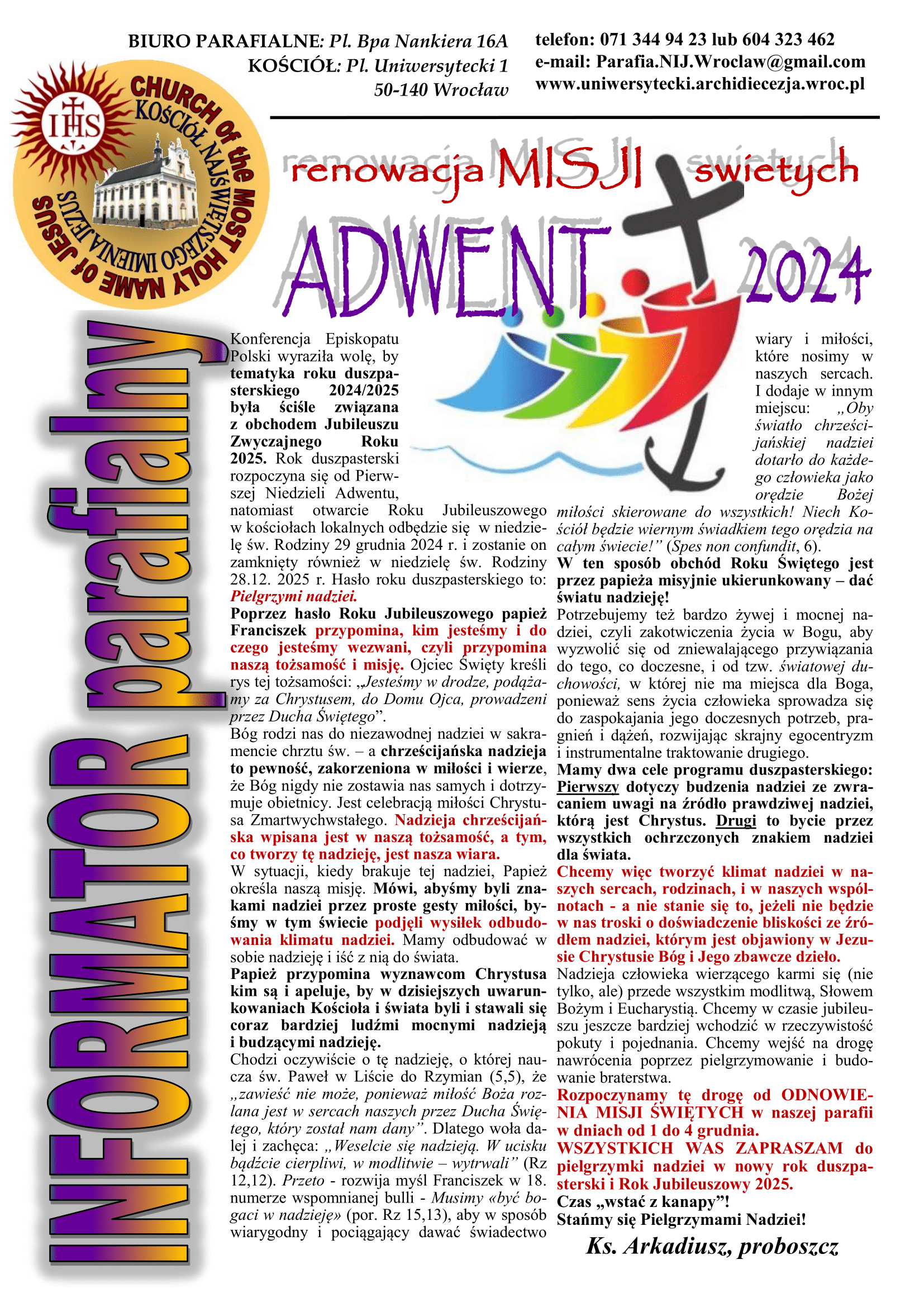 INFORMATOR 41 Adwent 2024