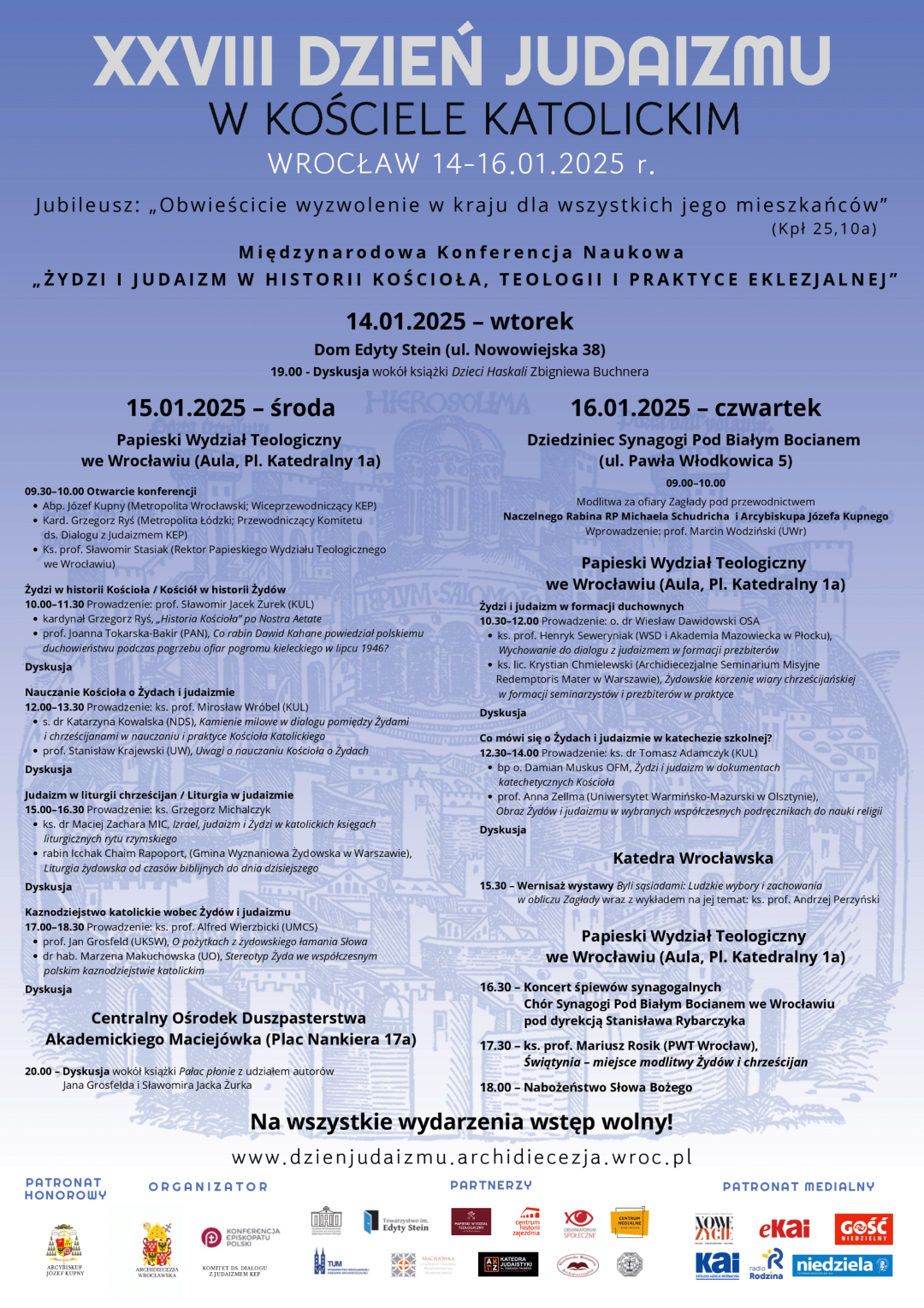 XXVIII Dzień Judaizmu w Kościele Katolickim