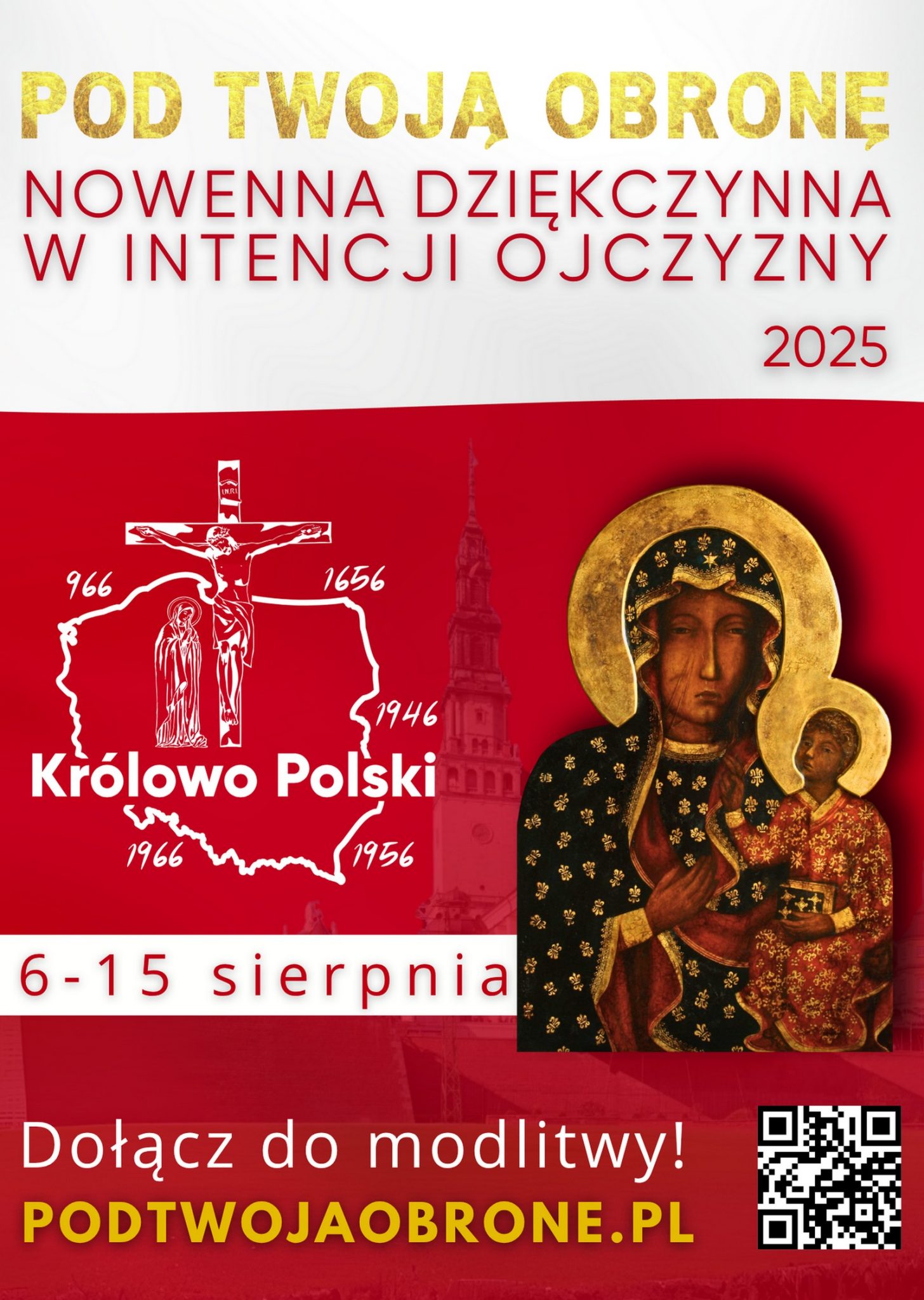 Dziękczynna nowenna w intencji Ojczyzny „Pod Twą Obronę”