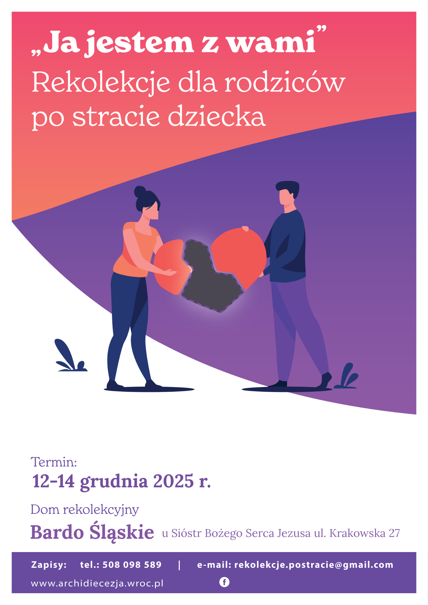 Rekolekcja dla rodziców po stracie dziecka