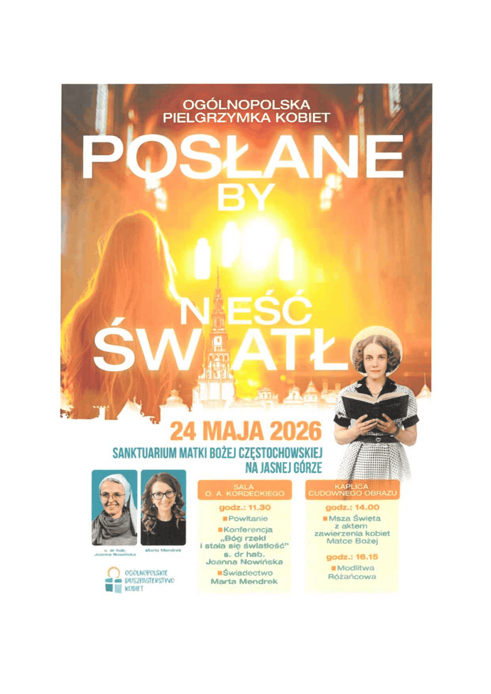 Ogólnopolska Pielgrzymka Kobiet na Jasną Górę 2026