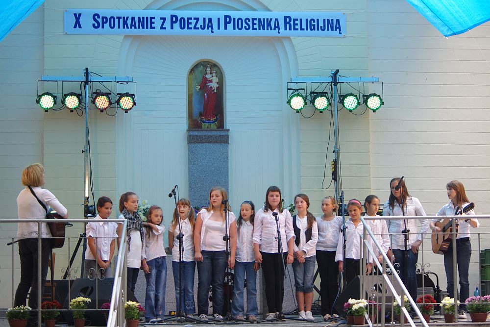 Maciejki na Spotkaniu z Poezją i Piosenką Religijną, fot. Agnieszka Kępowicz