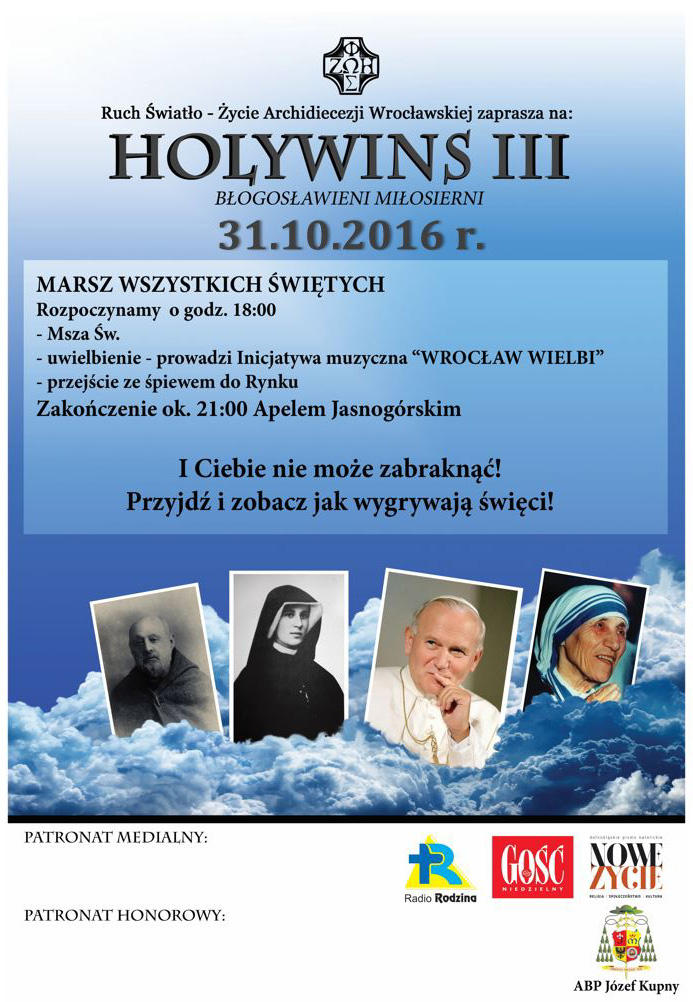 HolyWins&nbsp;III, Błogosławieni miłosierni