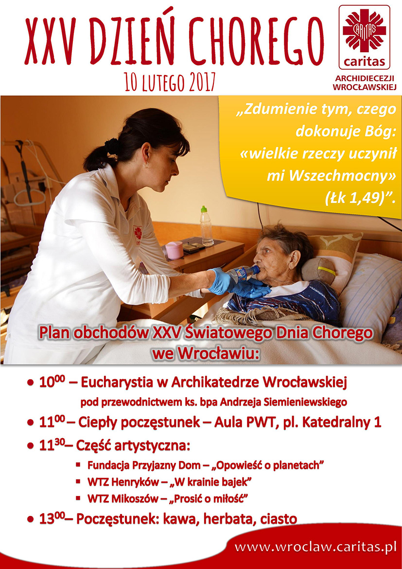 XXV&nbsp;Światowy Dzień Chorego we Wrocławiu